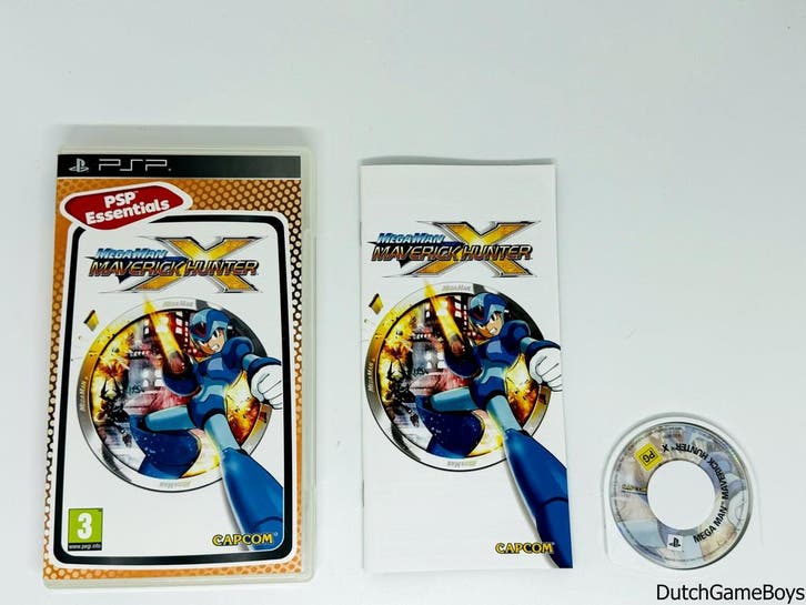 PSP - Mega Man - Maverick Hunter X - Essentials, Spelcomputers en Games, Games | Sony PlayStation Portable, Gebruikt, Verzenden