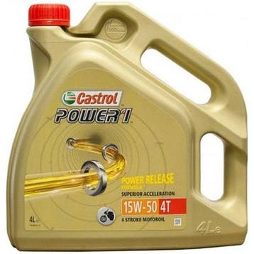Castrol Power1 4T 15W50 4L, Verzenden, Nieuw