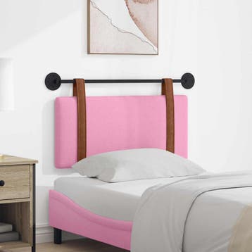 vidaXL Hangend hoofdbord Roze Antiek PU, Verzenden, Nieuw, Overige materialen