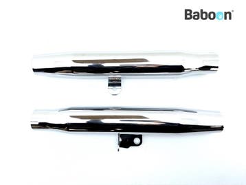 Uitlaatdemperset Origineel Harley-Davidson XLH 1100, Motoren, Verzenden, Gebruikt