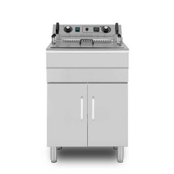 HCB Friteuse - 23 liter - 400V - RVS, Verzenden, Nieuw in verpakking