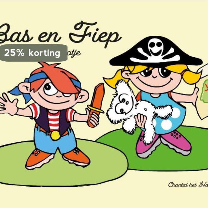 Bas en Fiep vinden een potje 9789492593405 Chantal Het Hart, Boeken, Kinderboeken | Kleuters, Zo goed als nieuw, Verzenden
