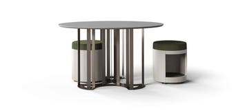Zoozoo vergadertafel | Ø 120cm, Nieuw in verpakking