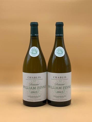 2023 Domaine William Fèvre - Chablis - 2 Magnums (1.5L), Nieuw