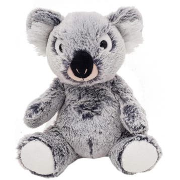 Heunec koala knuffel - pluche - grijs - 20 cm, Verzenden, Nieuw