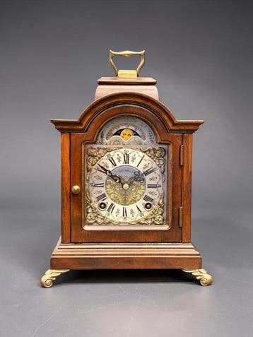 Klok - Warmink WUBA Moon Phase Mantel Clock (Fully Serviced)