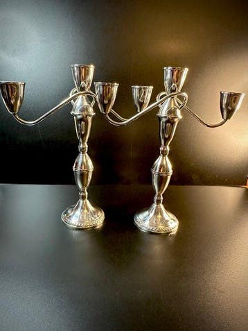 Duchin Creation - Kandelaber (2) - .925 zilver
