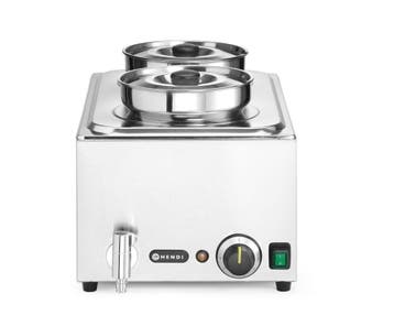 Set: Bain-marie HENDI Ranger + 2x bak 4L met deksel, HENDI,, Ophalen of Verzenden, Nieuw in verpakking