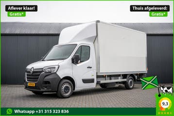 Renault Master L3H2 | Financial Lease voor 582 p/mnd, Stof, Gebruikt, Overige carrosserieën, Wit