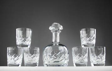 Lalique - Drinkservies (7) - Artois - Kristal
