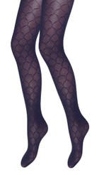 Panty - Argyle - Marine - Geruit motief, Kleding | Dames, Verzenden, Nieuw