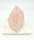 Rozekwarts Punt (deels ruw, deels punt) zie filmpje, Ophalen of Verzenden