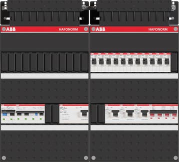 ABB Hafonorm PV-EV-WP-Groepenkast | HS 40A - 4 x ALS 63A, Ophalen of Verzenden, Nieuw, Groepenkast