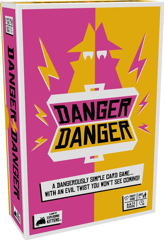 Danger Danger (Engelse versie) | Exploding Kittens -, Hobby en Vrije tijd, Gezelschapsspellen | Kaartspellen, Nieuw, Verzenden