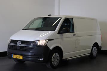 Volkswagen Transporter 2.0 TDI 150PK EURO 6, Stof, Gebruikt, Volkswagen, Wit