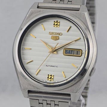 Seiko - Seiko 5 Automatic Day-Date - Zonder minimumprijs -