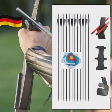 Recurve Boog Set voor Beginners: 20-40 LBS Boog, Pijlen, Arm, Verzenden, Nieuw