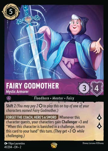 [41/204] - FAIRY GODMOTHER - Mystic Armorer ENG FOIL [M/NM], Verzenden, Nieuw