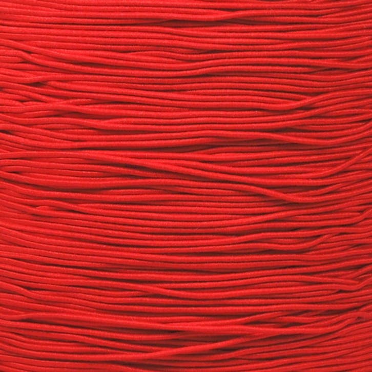 3mm Elastisch Touw - Rood - 50 meter op rol, Hobby en Vrije tijd, Overige Hobby en Vrije tijd, Nieuw, Ophalen of Verzenden