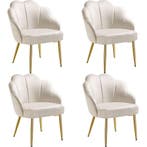 Cocktail stoel Hellen, gestoffeerd met fluwelen bekleding -, Huis en Inrichting, Stoelen, Verzenden, Nieuw