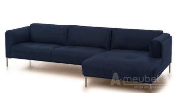 Loungebank Bern - loungebanken - Blauw, Nieuw, Leer