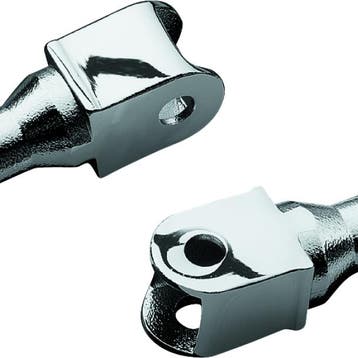 Kuryakyn Tapered Peg Adapter Honda Chrome, Ophalen of Verzenden, Nieuw