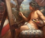 École Européenne (XX) - Le Génie de la Peinture (Version