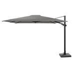 Siesta premium zweefparasol 300x300 cm charcoal 4 Seasons, Tuin en Terras, Parasols, Ophalen of Verzenden, Nieuw