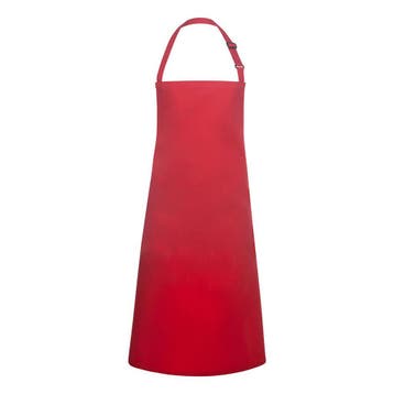 GGM Gastro | KARLOWSKY | Slabbenschort Basic - Rood |, Verzenden, Nieuw, Rood, Schort