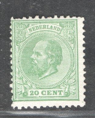 Nederland 1872 - Koning Willem III - 4e emissie - met, Gestempeld