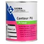 Sigma Contour PU Primer - Wit - 1 liter - vergelijkbaar m..., Doe-het-zelf en Verbouw, Verf, Beits en Lak, Wit, Nieuw, Ophalen of Verzenden