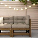 Honing Houtbank Tuin | Laatste Stuk!, Huis en Inrichting, Banken | Bankstellen, Minder dan 75 cm, Rustiek, Hoekbank, Ophalen of Verzenden