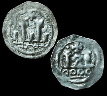 . Europa, middeleeuws 12th and 13th-century Central Europe., Postzegels en Munten