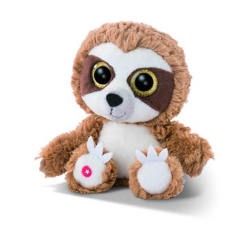 Nici luiaard Heywood - pluche knuffel - bruin - 15 cm, Verzenden, Nieuw