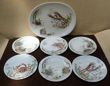 Johnson Bros - Johnson Bros - Tafelservies (7) - Seafare -
