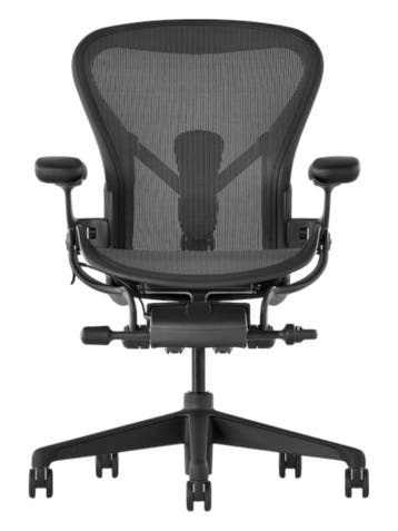 Nieuwste Collectie Herman Miller Aeron Remastered Stoelen!, Verzenden, Zwart, Zo goed als nieuw, Bureaustoel