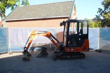 Veiling: Minigraver Hitachi ZX19-6CR Diesel 11.5kW 2022, Ophalen, Graafmachine