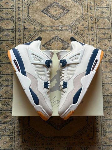 Nike SB - Air Jordan 4, Navy / Blue - Sneakers - Maat: EU 46, Kleding | Heren, Nieuw