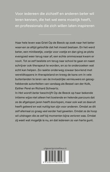 Het wordt beter 9789044652567 Griet Op de Beeck, Boeken, Verzenden, Gelezen, Griet Op de Beeck