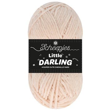 Scheepjes Little Darling - 418 Alpaca - DK Chenille Garen, Ophalen of Verzenden, Nieuw