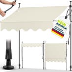 Klemluifel - Balkon luifel - Verticale luifel - 200 cm - Bei, Tuin en Terras, Zonneschermen, Verzenden, Zo goed als nieuw