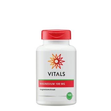 Magnesium - 100 mg (magnesiumcitraat), Ophalen of Verzenden, Nieuw