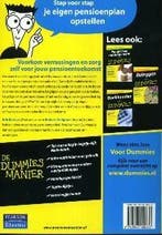 Pensioen voor Dummies / Voor Dummies 9789043020657, Boeken, Verzenden, Zo goed als nieuw, Erik Beckers