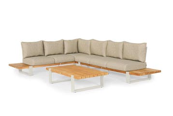 Suns Nardo loungeset XL Camel Sand frame met Pebble Desert, Ophalen of Verzenden, Nieuw