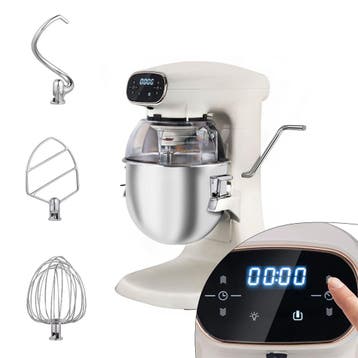 GGM Gastro | Digitale planeetmenger - 12L - 880W - incl. 3 |, Verzenden, Nieuw