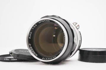 Nikon Ai Converted NIKKOR-P Auto 1:2.5 f=105mm Cameralens, Nieuw