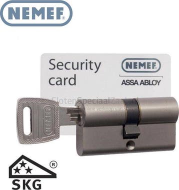 Nemef veiligheidscilinder 30/30 mm SKG 3 sterren, Verzenden, Nieuw