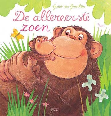 De allereerste zoen - Guido Van Genechten 9789044819090, Verzenden, Zo goed als nieuw, Guido Van Genechten