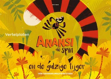 Vertelplaten Anansi De Spin En De Gulzige Tijger | Nieuw, Ophalen of Verzenden, Nieuw, Iven Cudogham