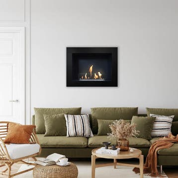 Xaralyn Serra bio-ethanol wandhaard Zwart, Huis en Inrichting, Haarden, Verzenden, Nieuw, Elektrische haard